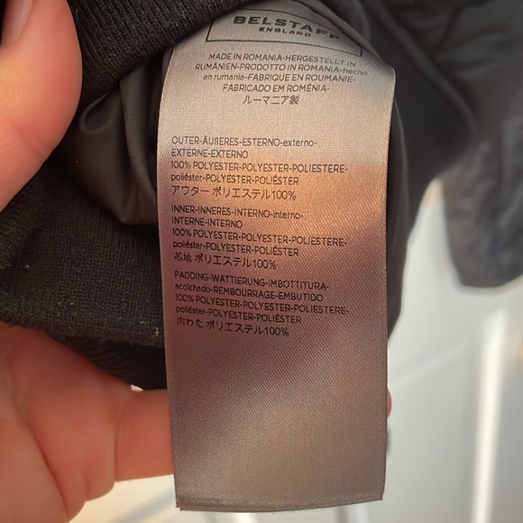 NWOT Belataff quilted bomber jacket CLASSIC COOL 44 💋 - Picture 6 of 6